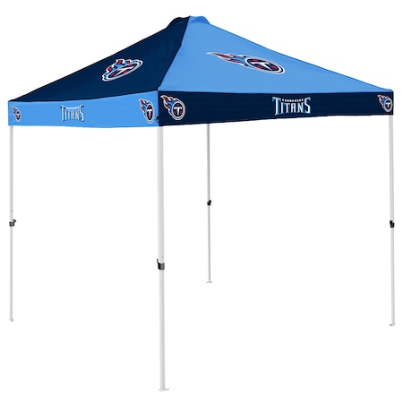 Logo Brands Tennessee Titans Checkerboard Canopy 631-42C-1A